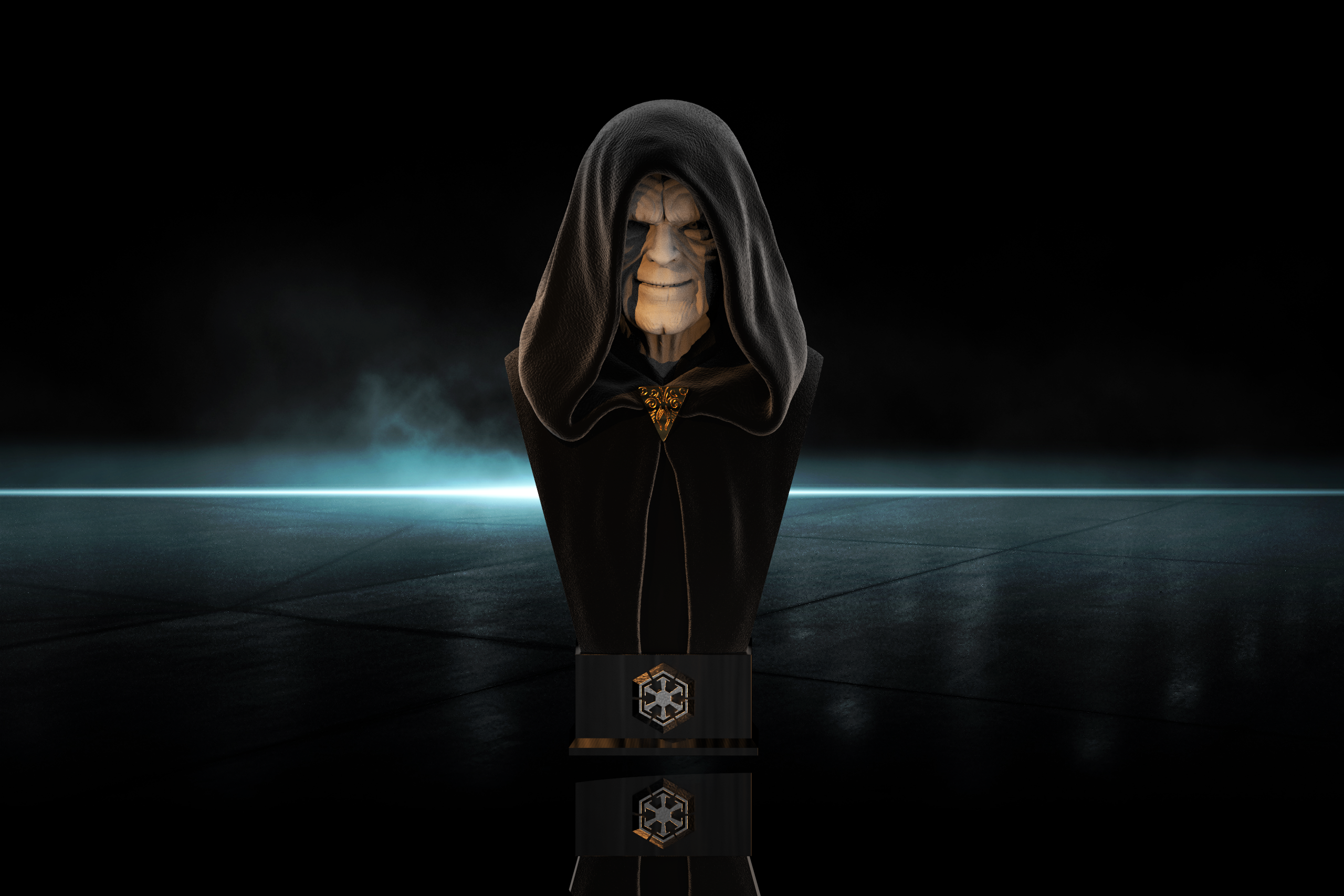 Darth Sidious Bust