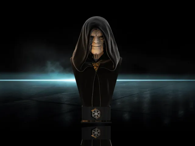 Darth Sidious Bust