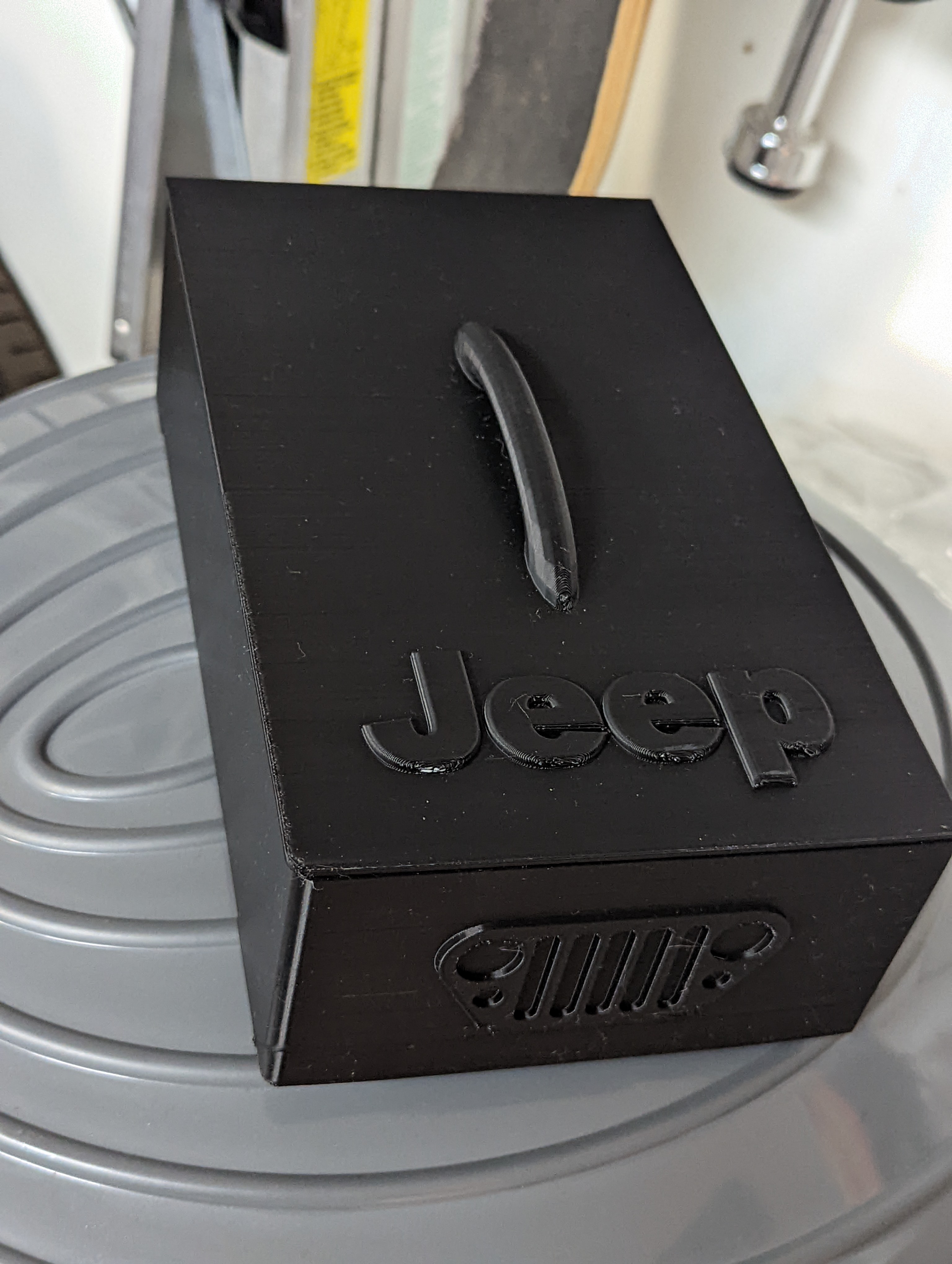 Jeep TJ rear fender storage box