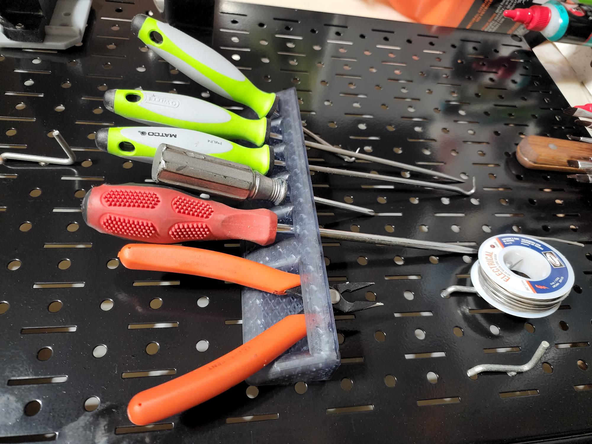 Pegboard Tool Holder (remix)