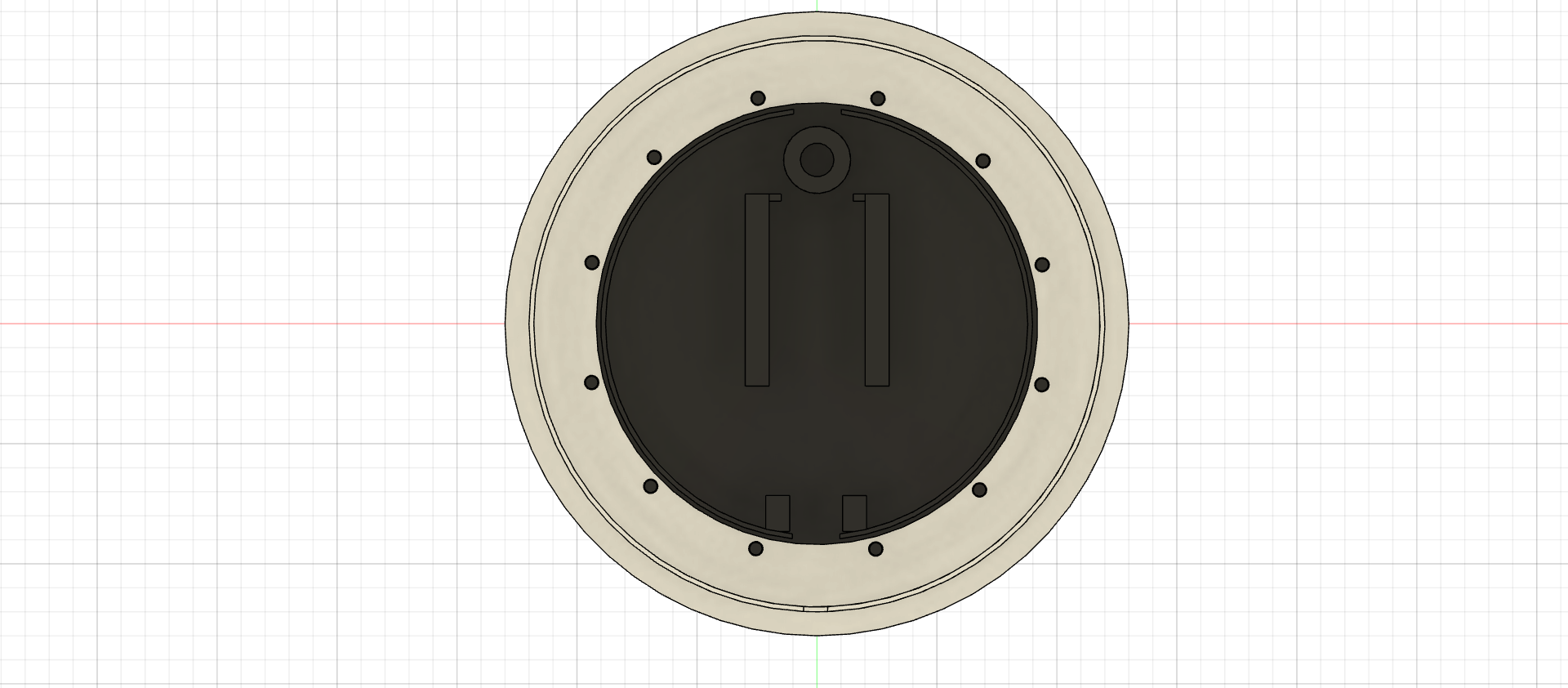 Miniatura 29 do modelo 3D Analog LED ring clock