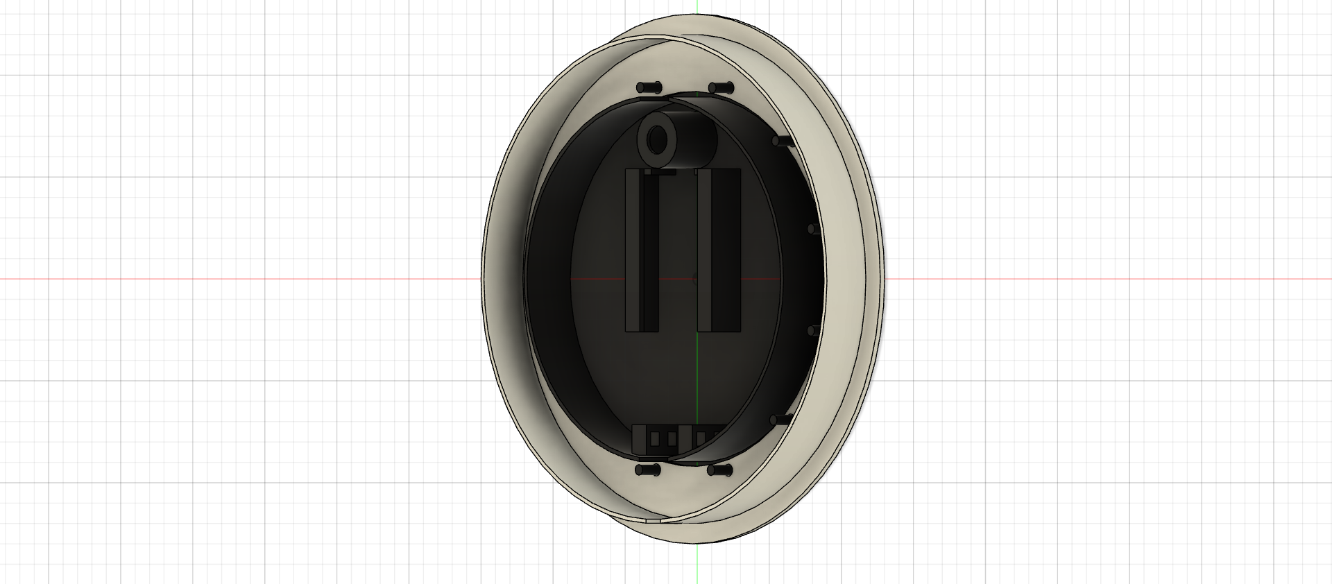 Miniatura 23 do modelo 3D Analog LED ring clock