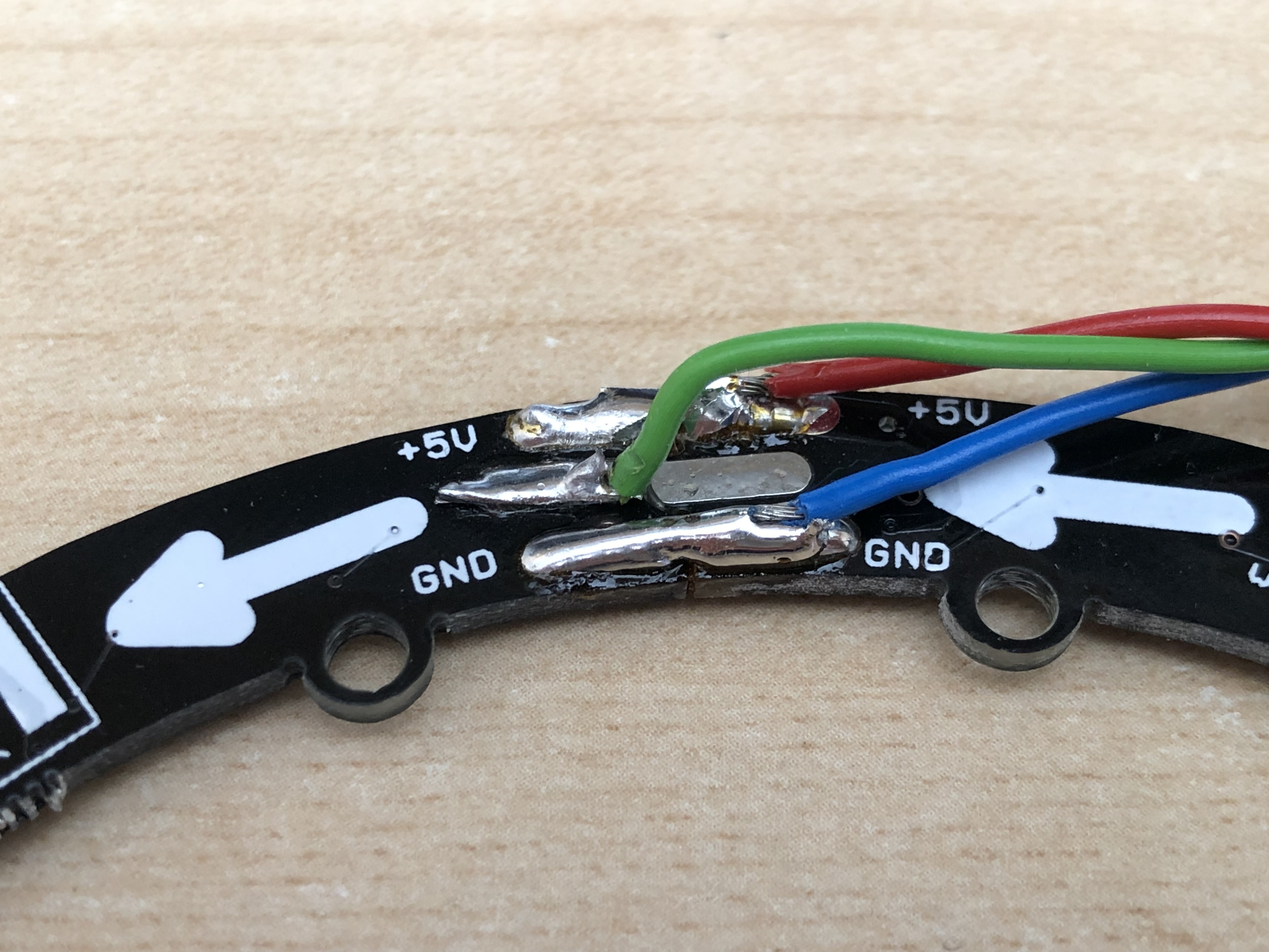 Miniatura 20 do modelo 3D Analog LED ring clock