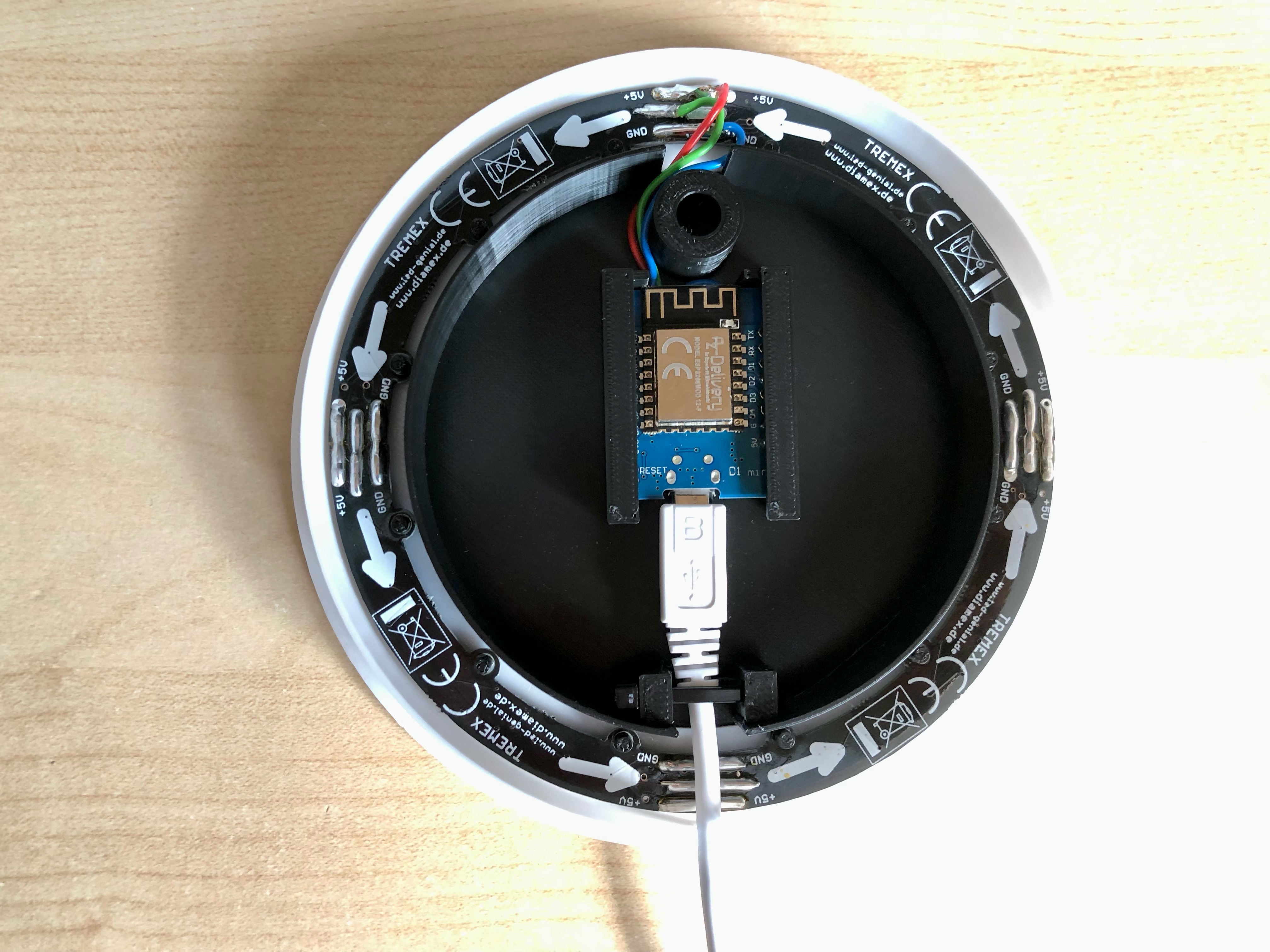 Miniatura 13 do modelo 3D Analog LED ring clock