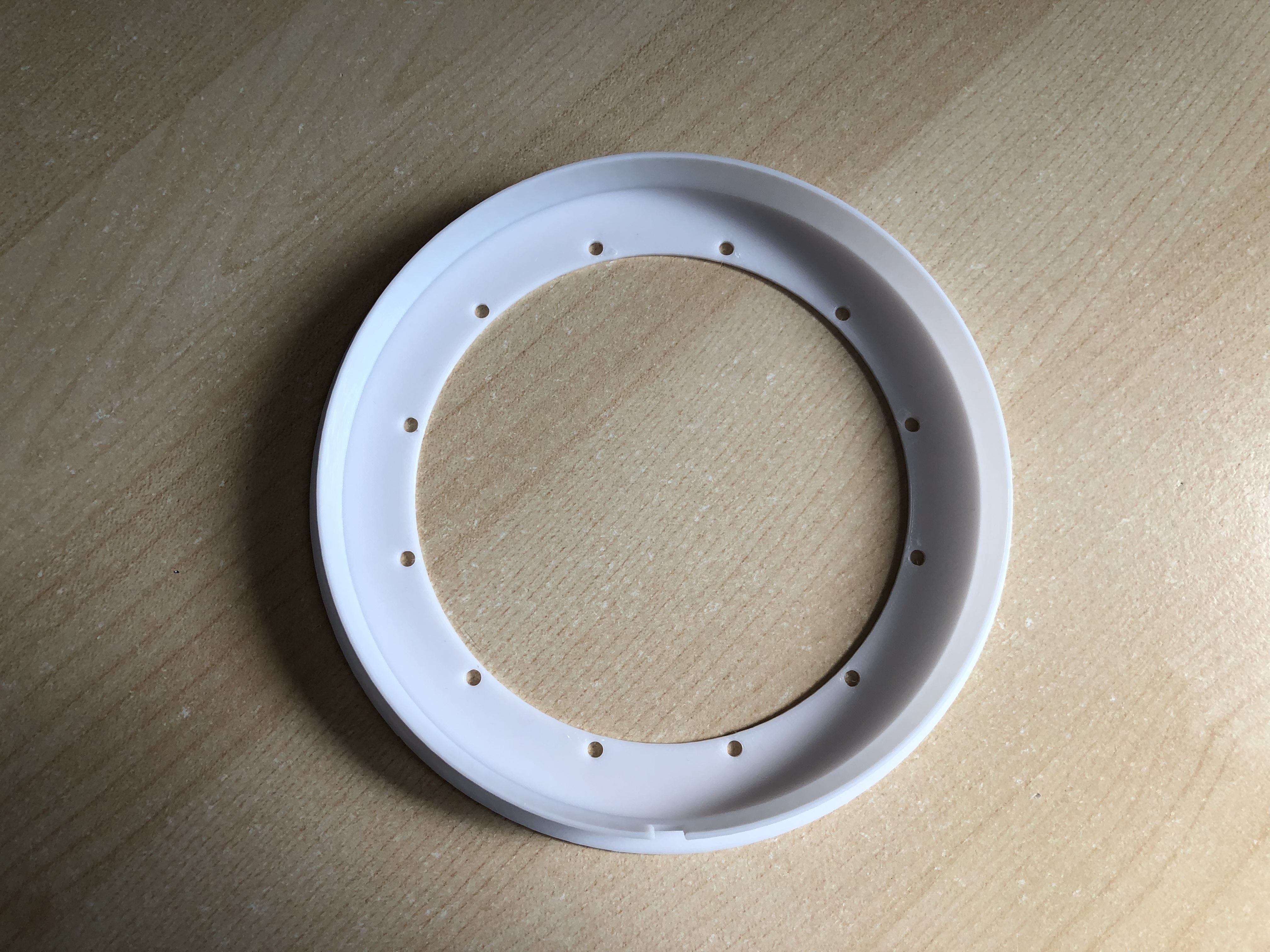 Miniatura 8 do modelo 3D Analog LED ring clock