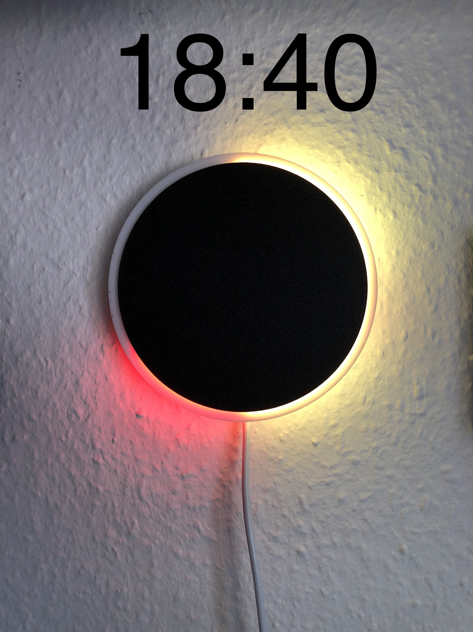 Miniatura 4 do modelo 3D Analog LED ring clock