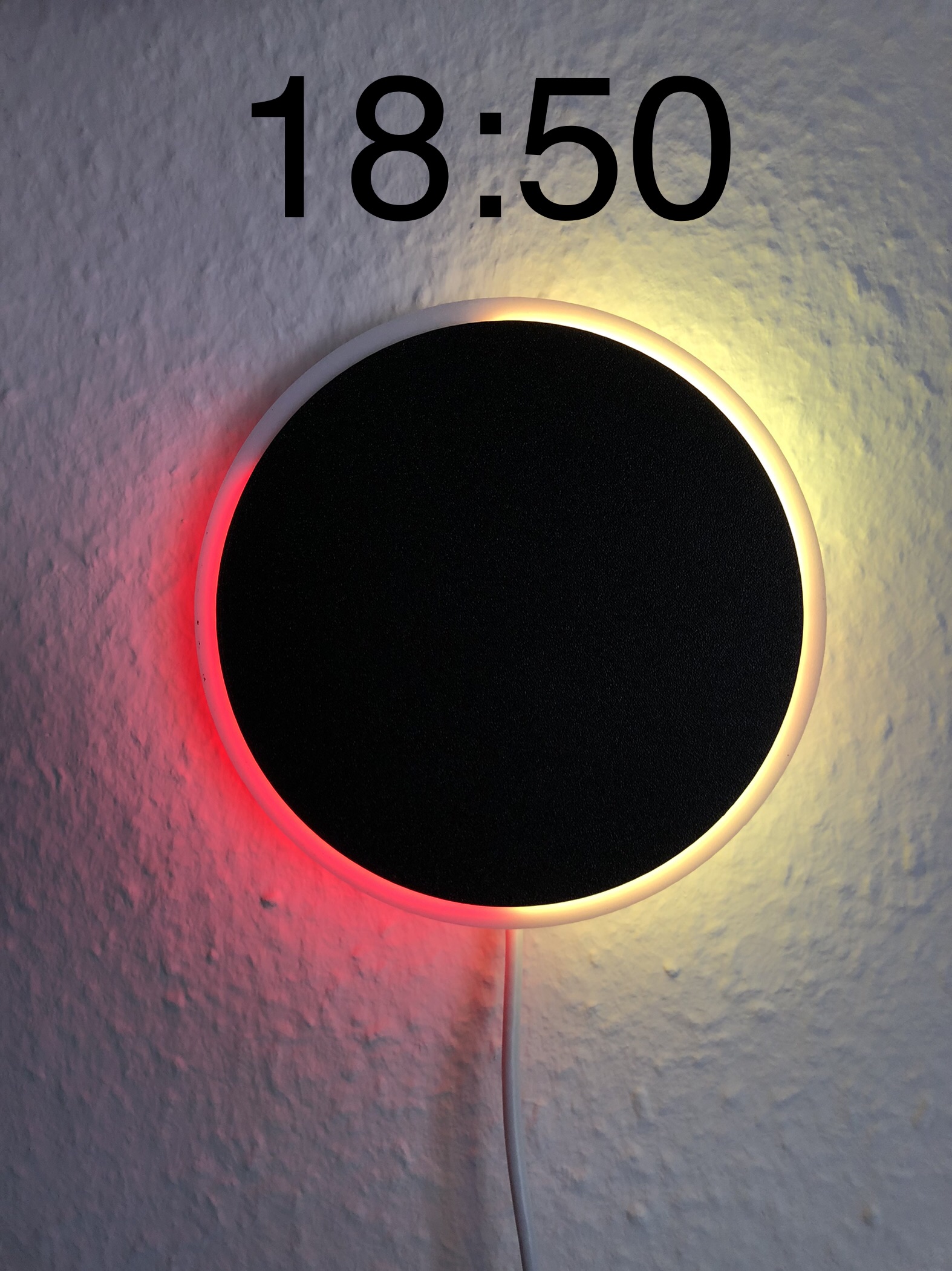 Miniatura 7 do modelo 3D Analog LED ring clock