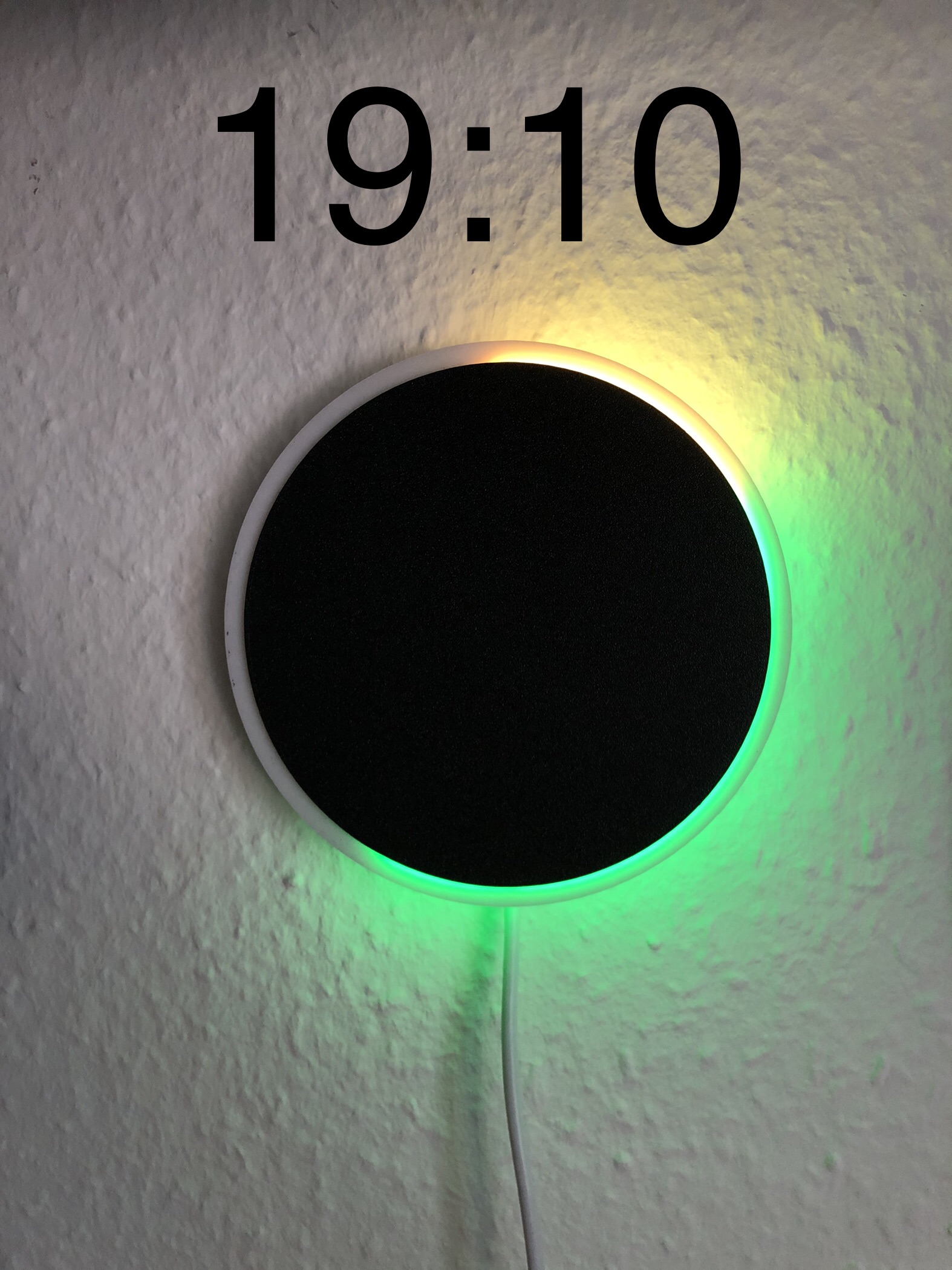 Analog LED ring clock