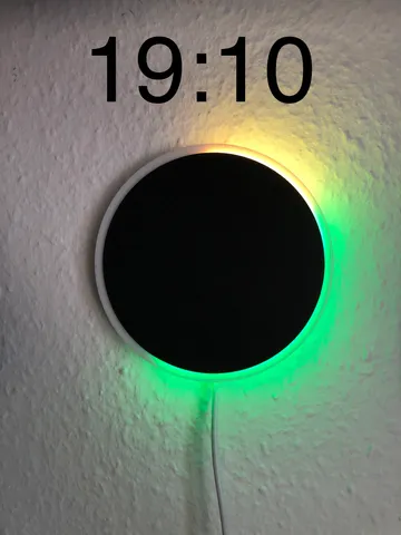 Analog LED ring clock