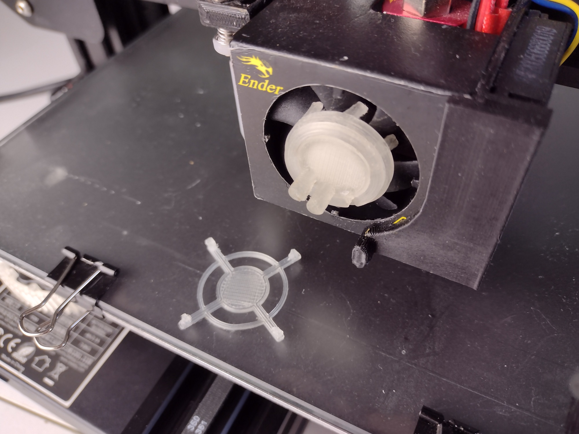 Improvement of the hotend fan to level the bed by LeszekWitucki ...