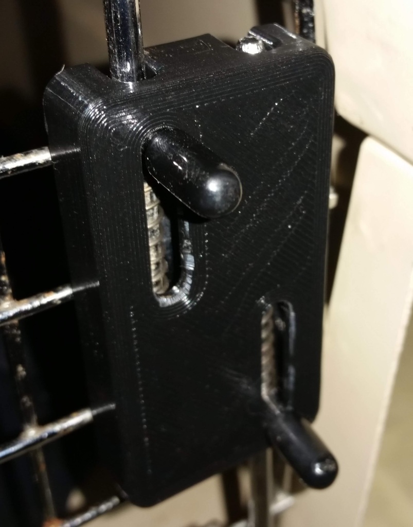 Petmate Kennel Cab II Latch Cover by AlanR1138 Download free STL model