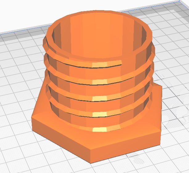 Miniatura 2 do modelo 3D Bolt Planter