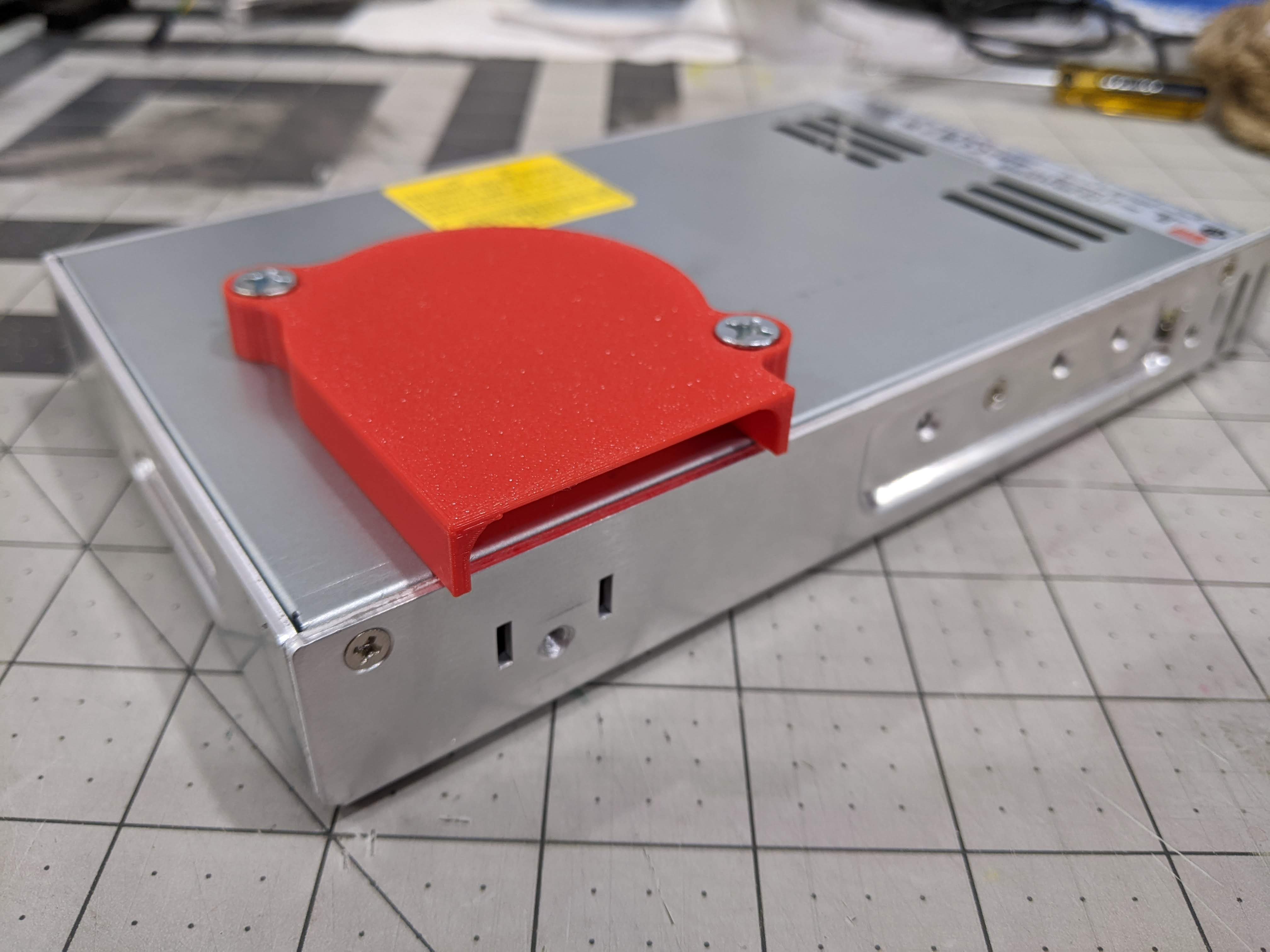 Power Supply Fan Redirect - 60mm Fan - Creality Ender 3