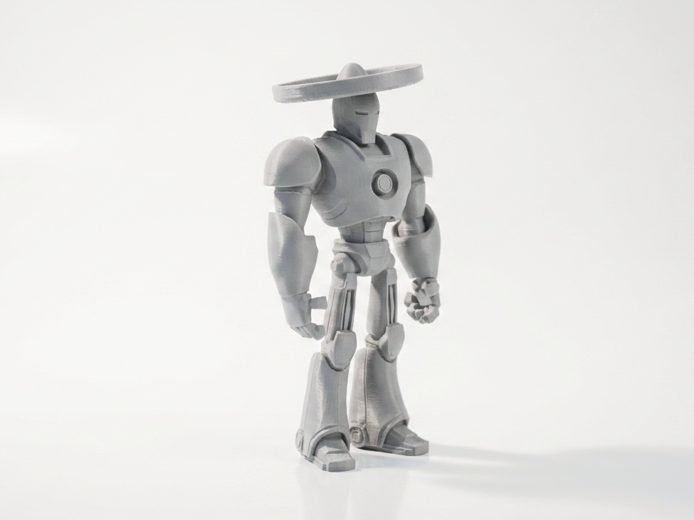 Sombrero Robot Figurine Marvel 3D Printable