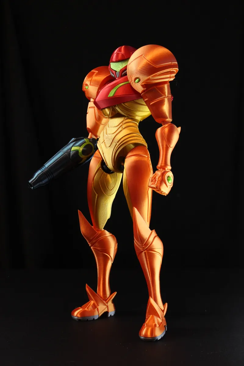 Samus from Metroid Articulated Figure por OpenFigure3D | Descargar ...