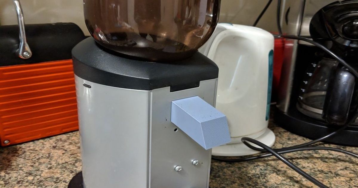 Coffee Grinder Chute by ioneng Download free STL model