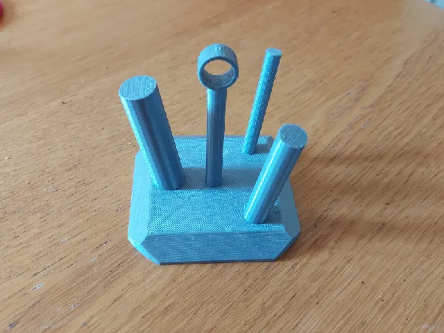 Rubber band/Ring holder
