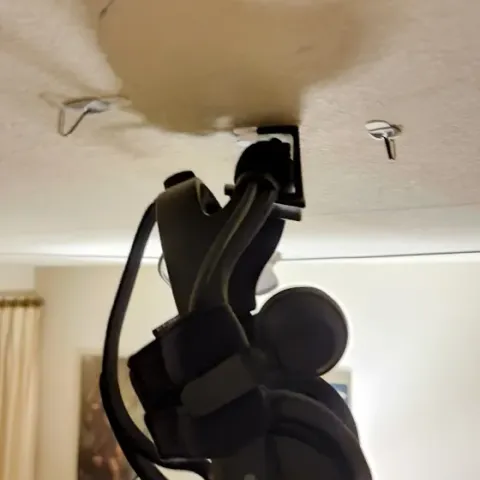 Valve Index Headset Ceiling Mount - Extended Vert. and Horiz.