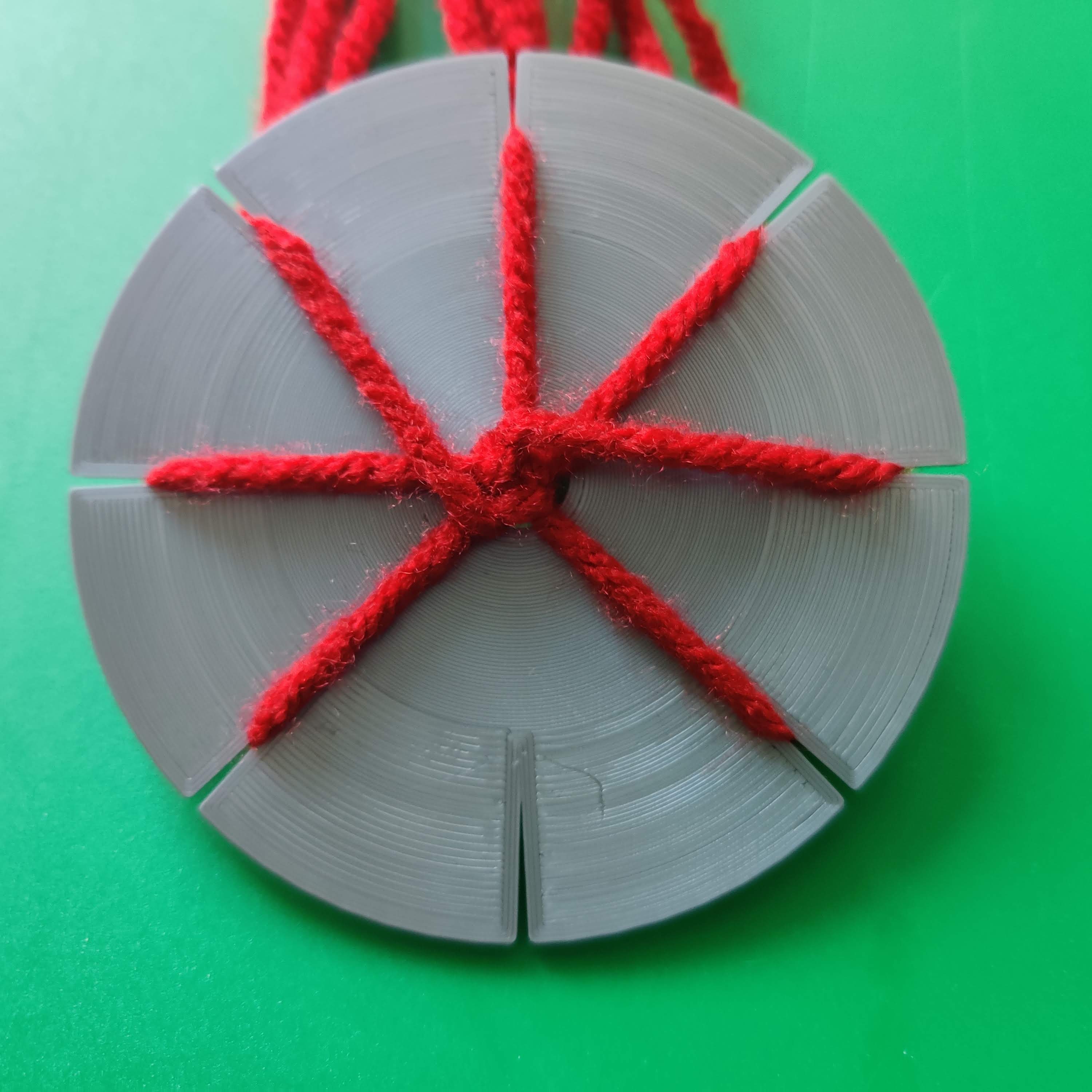 Cord Knitting Wheel by Viermalbe Download free STL model