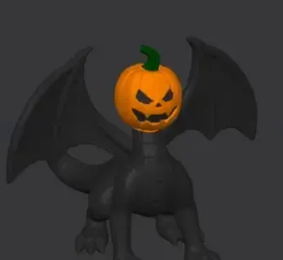 pumpkin dragon — thumbnail 2