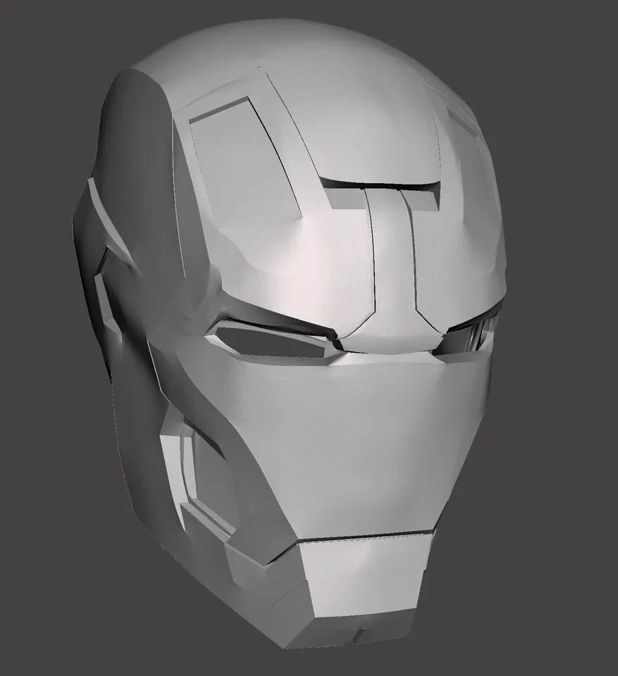 Archivo STL gratis Máscara Iron Man Mark I 👨・Plan para descargar y  imprimir en 3D・Cults
