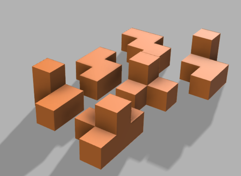 Miniatura 2 do modelo 3D Puzzle Cube