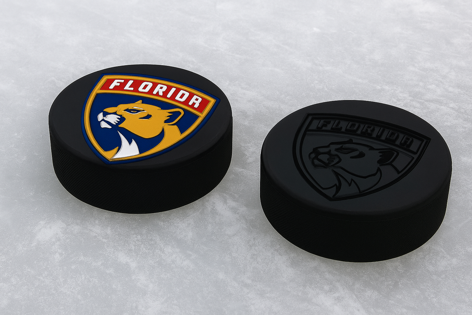 Florida Panthers NHL Hockey Puck Logo