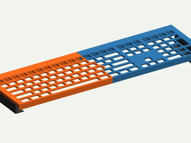Tessera — Adaptive Keyguard for Logitech MX Mechanical (parametric, tool-free)
