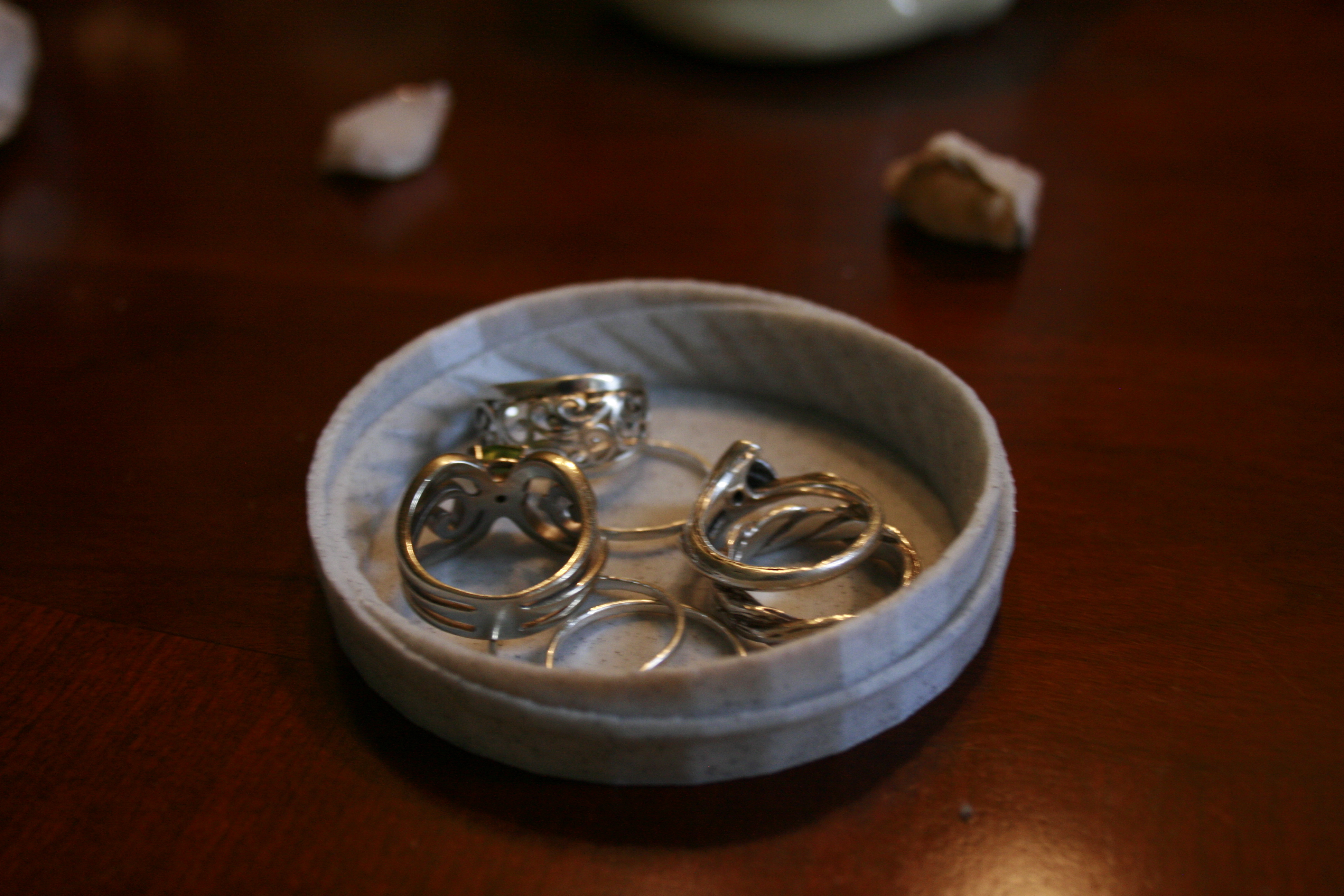 Ringed Ring Dish