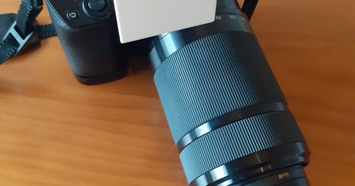 Sony a6000 flash rectangular diffuser by ZXYecoprints Download free