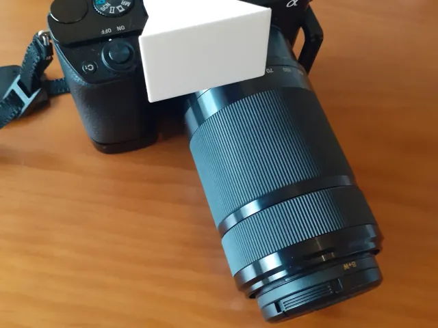 Sony a6000 flash rectangular diffuser