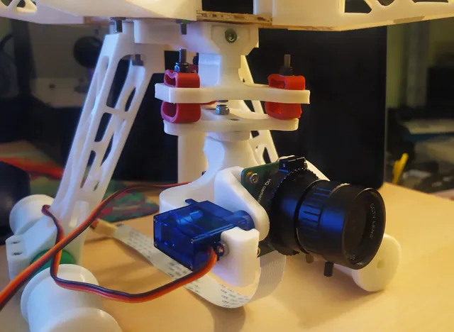 Raspberry Pi HQ Camera Drone Gimbal