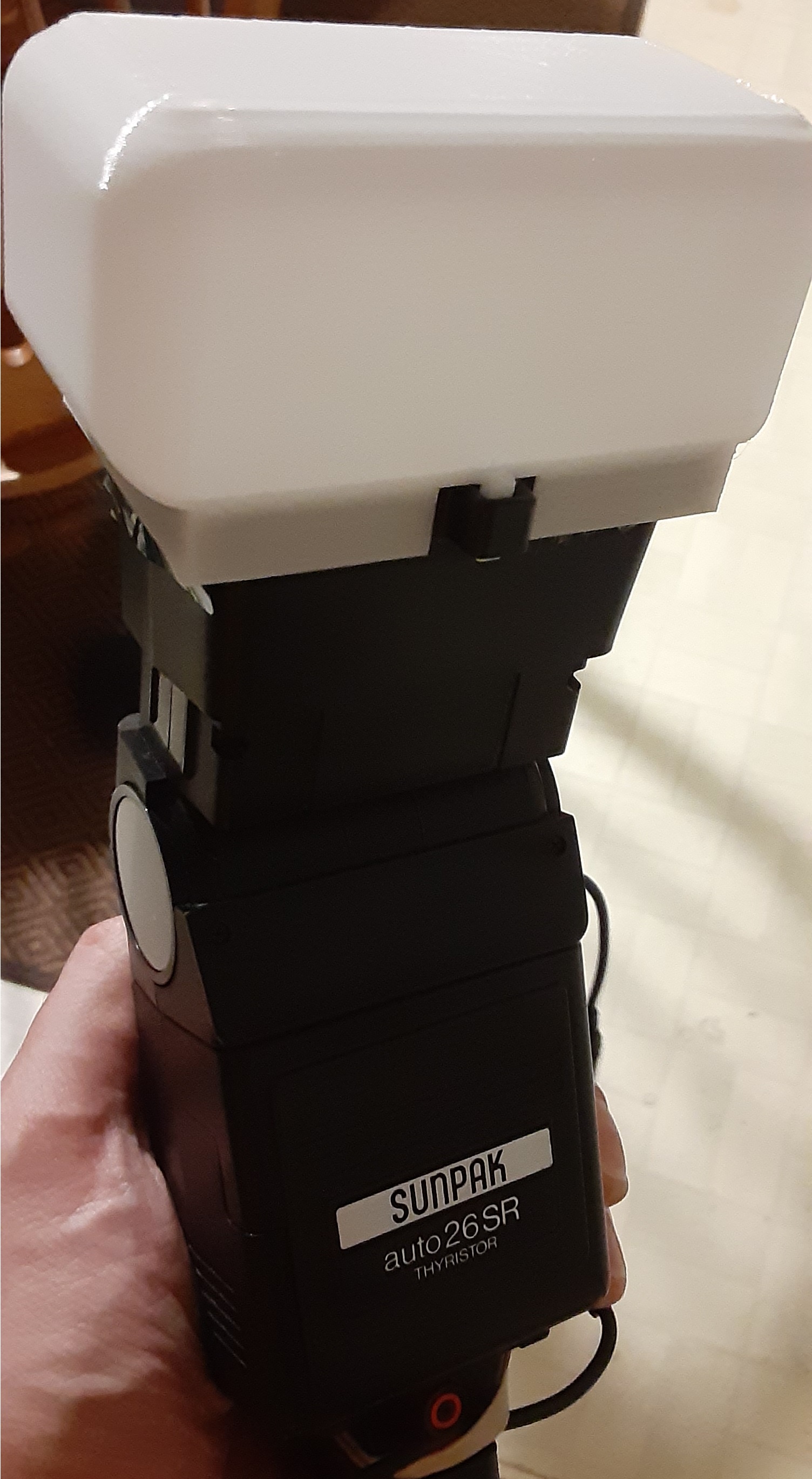 Miniatura 2 do modelo 3D Sunpak auto26SR Flash Diffuser