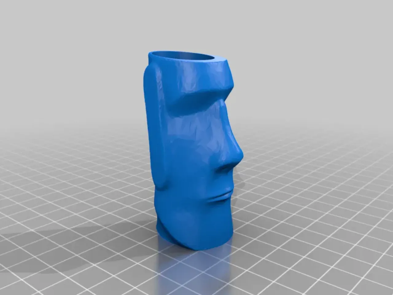 Moai Bobble Head by rreibel | Download free STL model