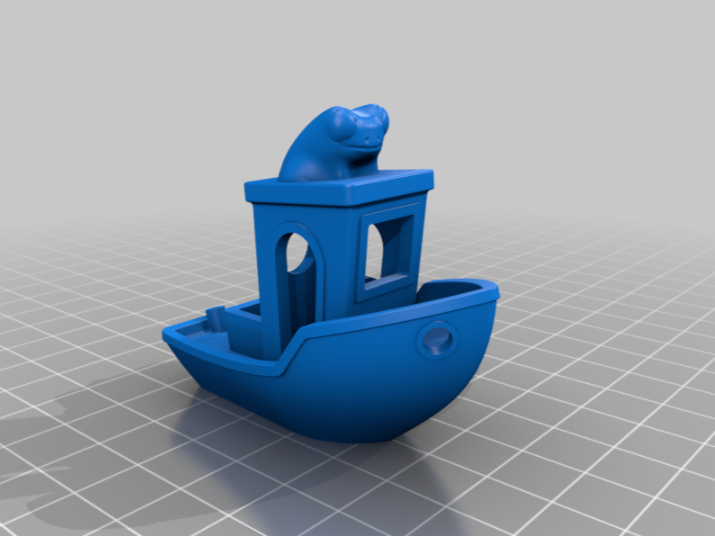 Fred the Frog but he's Benchy
