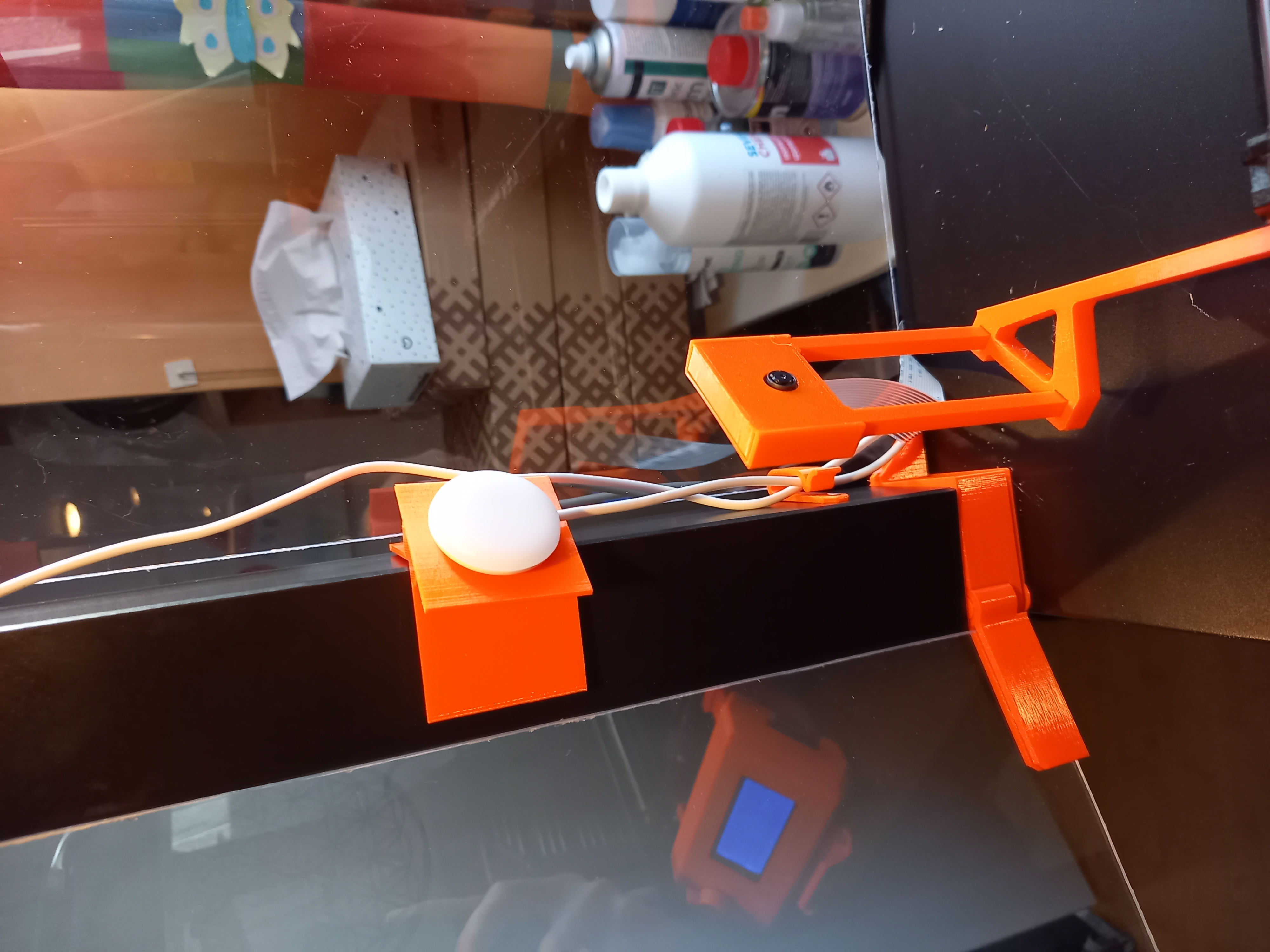 LED light holder for Prusa MK3S IKEA Lack enclosure