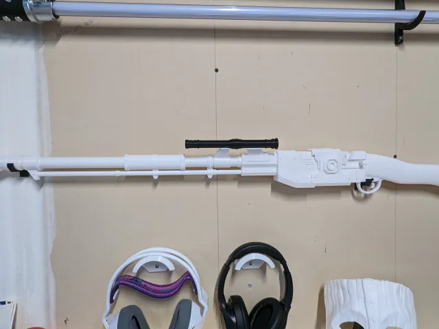 Mandalorian Rifle Wall Mount