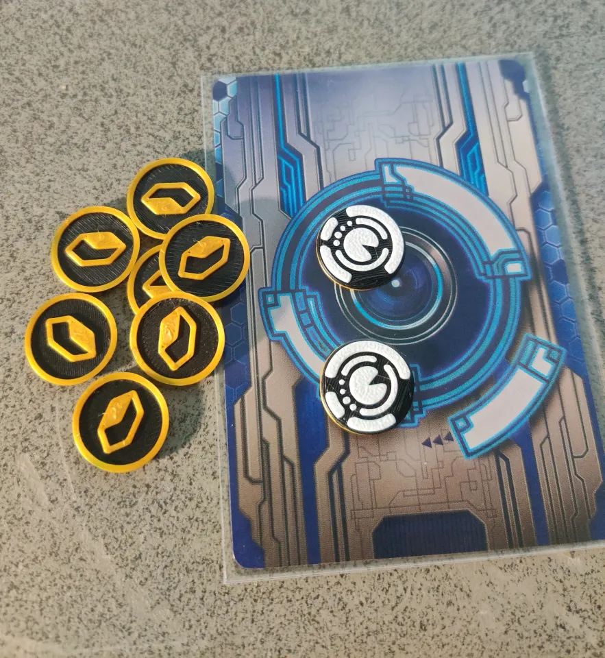 1-Credit/Advancement Token - NISEI (Android: Netrunner) by Adje