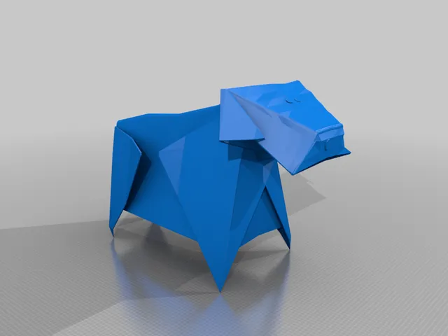 Origami Pig