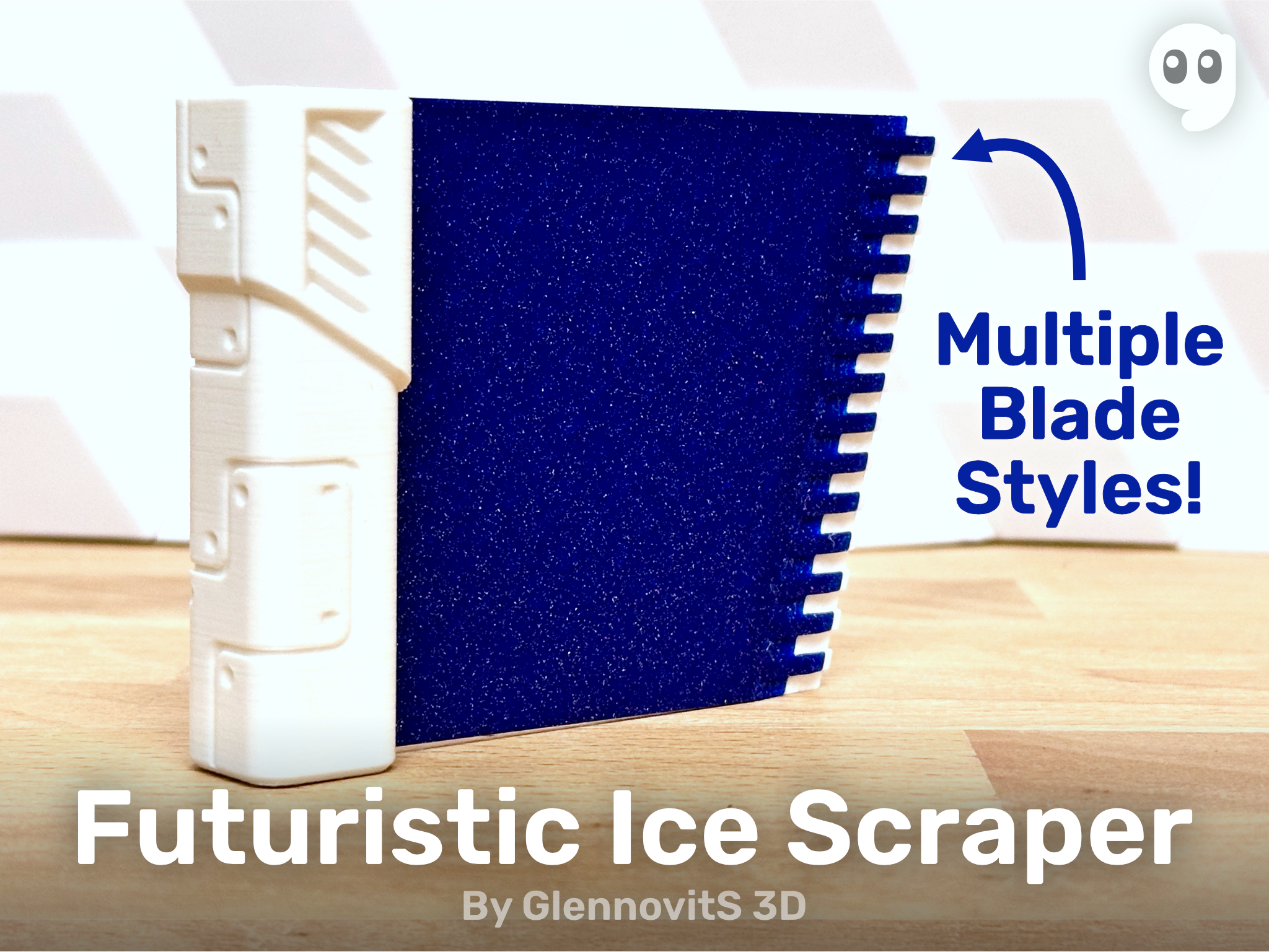 Futuristic Ice Scraper (simple yet detailed - from the future?)