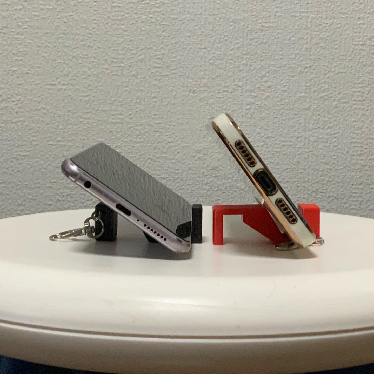 3way phone stand keychain by Acha3D Download free STL model