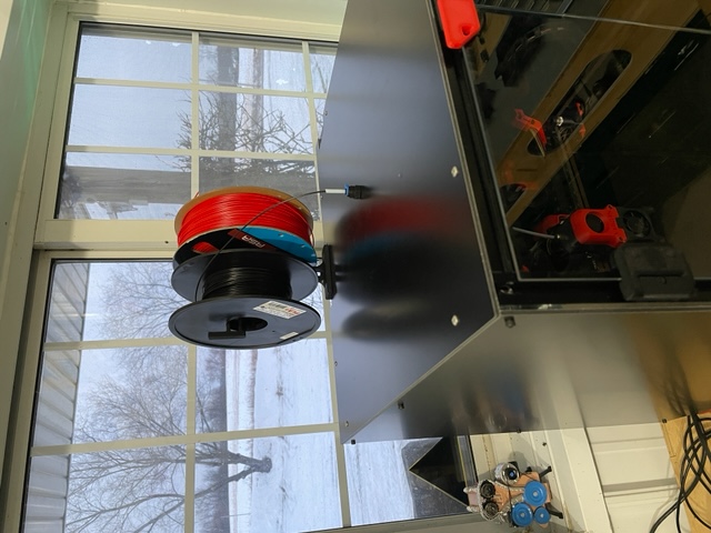 Voron 2.4 - Top mount single / dual spool holder