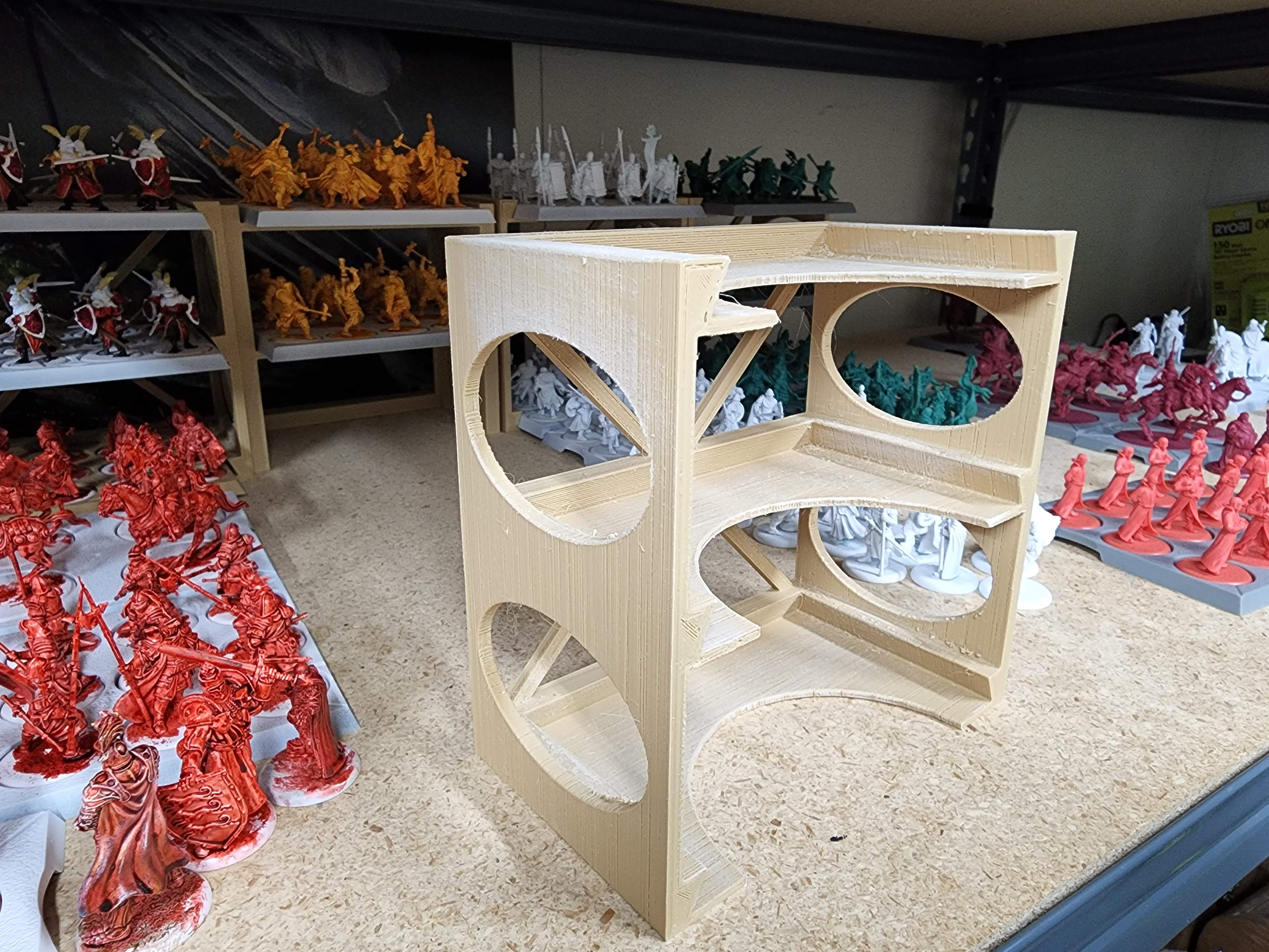 Shelf that works with A Song of Ice and Fire Tabletop Miniatures Game