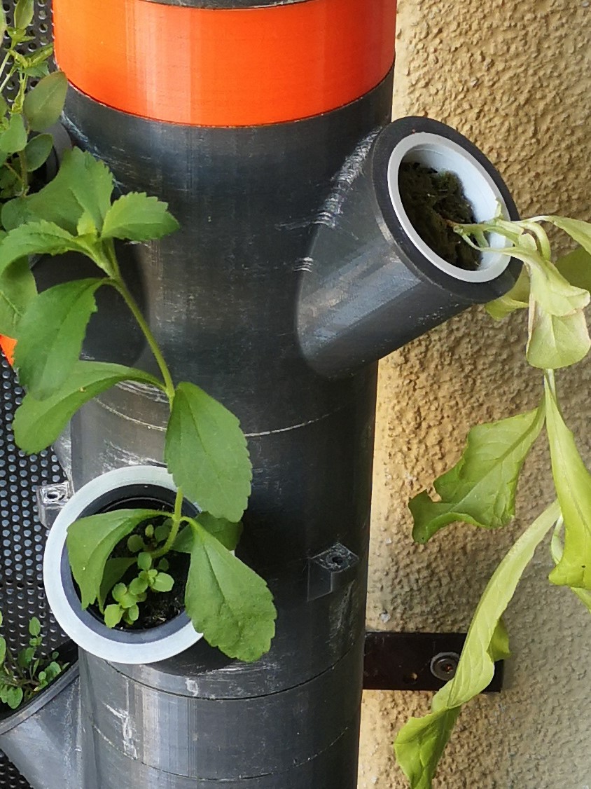Adapter Ring for Net Cups on Hydroponic Tower