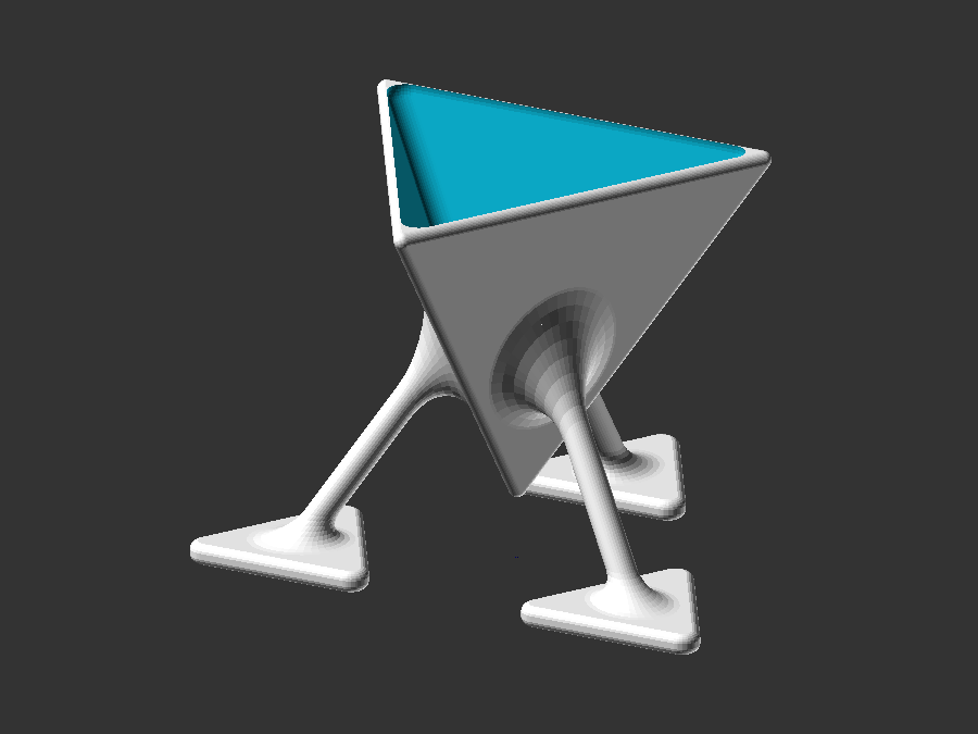 Floating Tetra Pot (stackable)