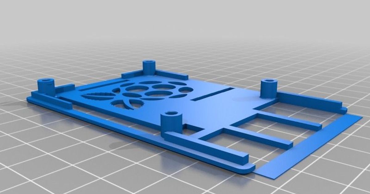 Raspberry Pi 3B+ cover variant (for case by Adrien12) by d4Rk ...