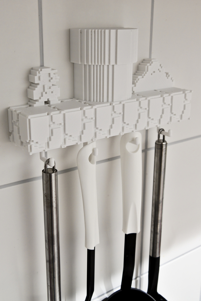Super Mario Bros. Kitchen Hooks (for IKEA STUGVIK)