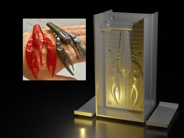 Contre moule Craw lure fishing