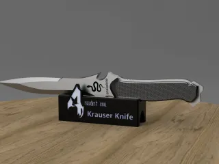 STL file Krauser Knife Residual Evil 4 Remake 🔪・3D print model to  download・Cults