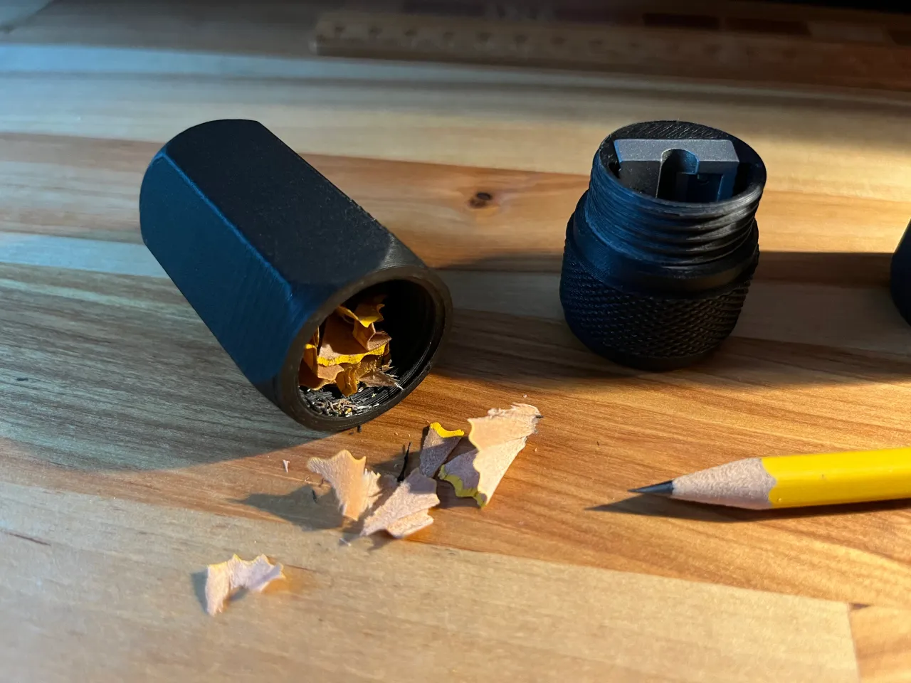 Hexagonal Pencil Sharpener by Peterson Daughtry | Download free STL ...